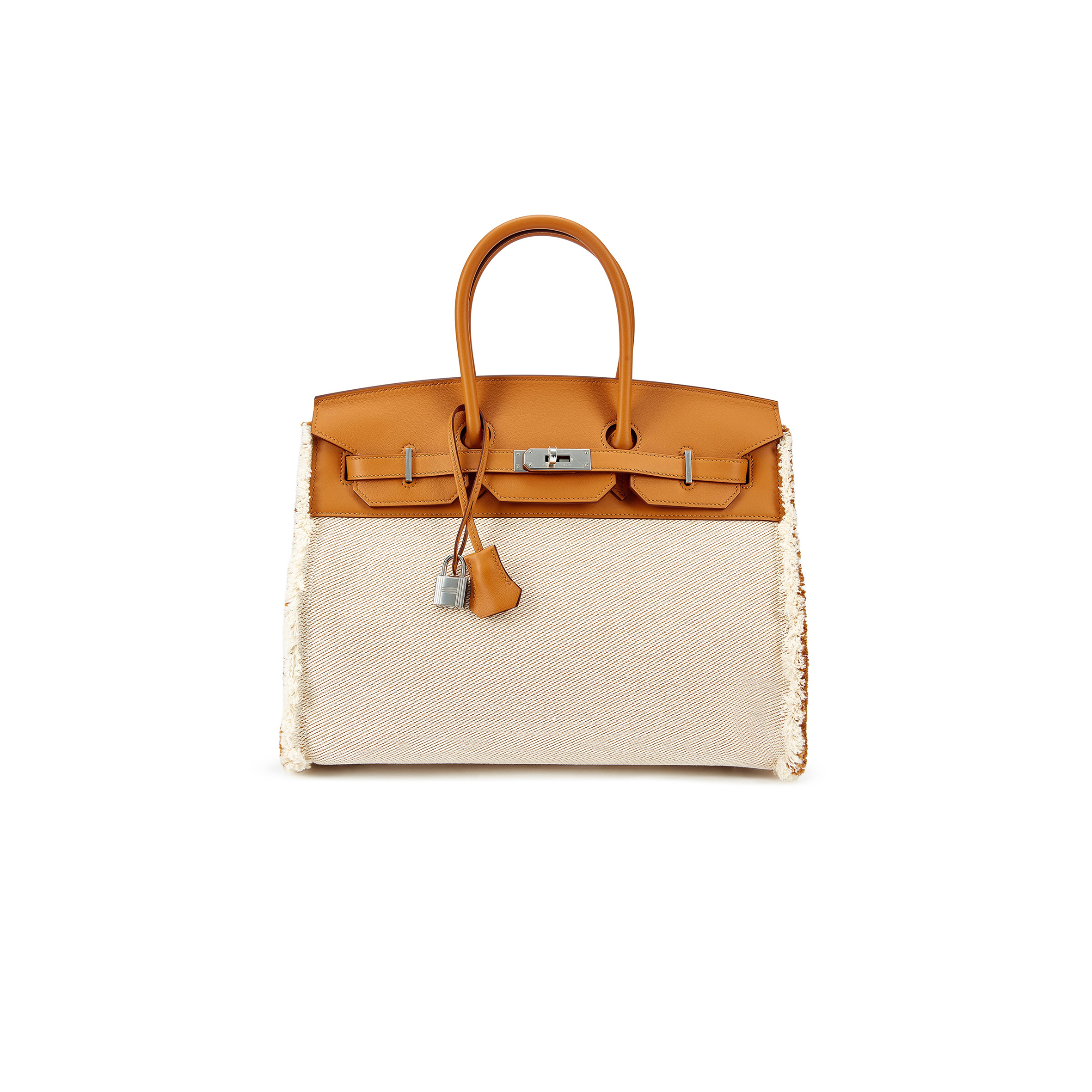 HERMES MASTER BIRKIN 35 FRAY SESAME BAG 1008607325 (35*25*18cm)